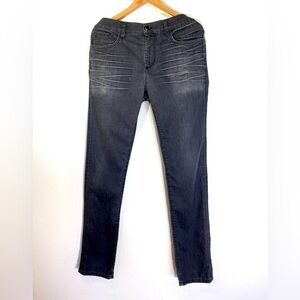 Joe’s Skinny Jeans Mens Gray Distressed Denim Jeans